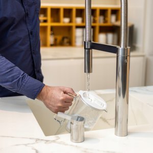 Dzbanek Wessper D4 BOROSILICATE MINI futureflow™ Aquamax (WES208-FF-WH) 8