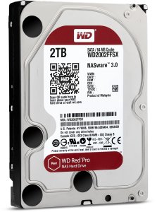 Western Digital Red Pro dysk twardy 2 TB 7200 RPM 64 MB 3.5" Serial ATA III 2