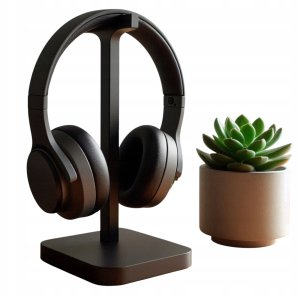 Designerski stojak na słuchawki  styl i funkcjonalność w jednym 2