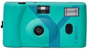 YASHICA MF-1 Snapshot Art Camera (Turquoise) 3