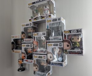 Półka ścienna na figurki Funko Pop Shelves  organizer kolekcjonerski 5