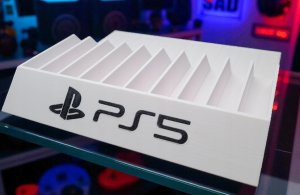 Podstawka stojak na gry - na 10 gier do PS5 PS4 PS3 - Biały 2