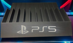 Podstawka stojak na gry - na 10 gier do PS5 PS4 PS3 - Czarny 4