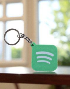 Personalizowany brelok NFC Spotify 4
