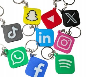 Personalizowany brelok NFC TikTok 5