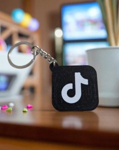 Personalizowany brelok NFC TikTok 6