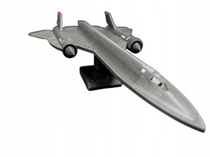 Model samolotu do składania SR-71 Blackbird Kit Card  karta-model 3D 3