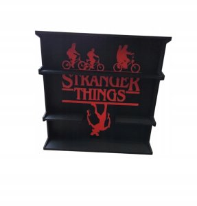 Półka na figurki Stranger Things Kinder Joy Display Stand czarna 4