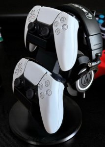 Stojak na 2 pady PS5  praktyczny organizer dla graczy 2