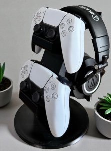 Stojak na 2 pady PS5  praktyczny organizer dla graczy 3