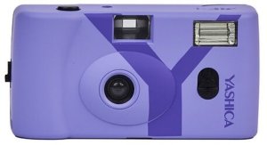 YASHICA MF-1 Snapshot Art Camera (Lavender) 2