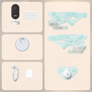 Owlet Dream Duo Elektroniczna niania + pulsoksymetr Dream Sock miętowy 7