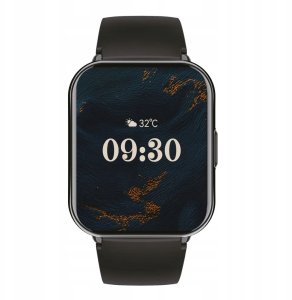 Smartwatch Zegarek Wodoodporny Męski Damski Czarny Sport Rozmowy Zdrowie PL 2