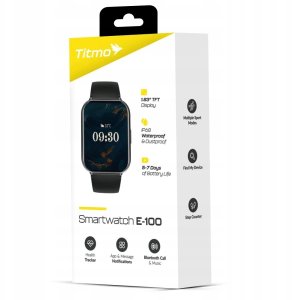 Smartwatch Zegarek Wodoodporny Męski Damski Czarny Sport Rozmowy Zdrowie PL 10