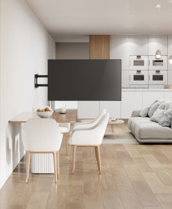 107cm Dlugie ramie Uchwyt na Telewizor 32-75 VX-531 Extra Mocny narozny 9