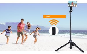 Kijek Selfie Stick Statyw 180 Cm Na Magnes Magsafe Telefon Smartfon + Pilot / Kf15.0015 / Ms-52 2