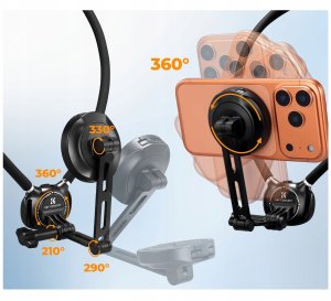 Uchwyt Mocowanie Na Szyję Pov Magnes Magsafe Do Telefonu Iphone + Do Gopro / Kf15.0016 5