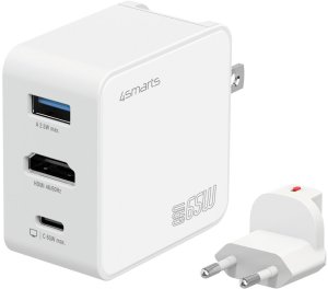 Ładowarka 4smarts Ładowarka sieciowa GaN Flex HDMI 65W biały 2