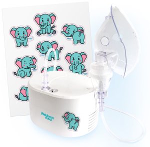 Inhalator Nebulizator Kompresorowy Pneumatyczny Webber Dla Dzieci Dorosłych 6