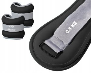Zestaw 2 Obciążników Na Kostki Nadgarstki Fit.me 2x0,5kg 10