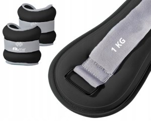 Zestaw 2 Obciążników Na Kostki Nadgarstki Fit.me 2x1kg 4
