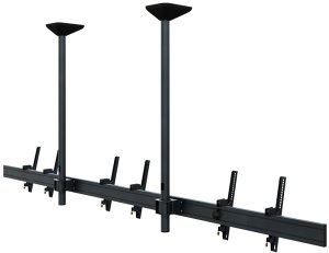 Hagor 3313 uchwyt / stojak do monitorów 165,1 cm (65") Czarny Sufit 4