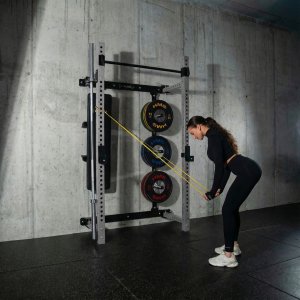 KLT34 WIELOFUNKCYJNA KLATKA TRENINGOWA SKŁADANA GREY HMS 4