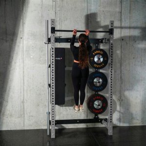 KLT34 WIELOFUNKCYJNA KLATKA TRENINGOWA SKŁADANA GREY HMS 6