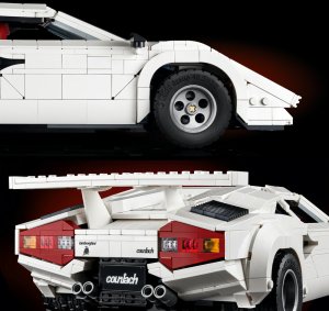 LEGO Icons Lamborghini Countach 5000 Quattrovalvole (10337) 3