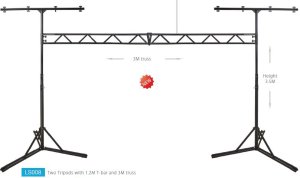 Profesjonalny statyw oświetleniowy - most SDLS8 z torbą one size 2