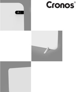 Grzejnik Cronos Grzejnik elektryczny Kolor biały Moc 450W 3