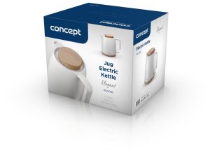 Czajnik Concept Czajnik elektryczny ceramiczny 1L Biały 10