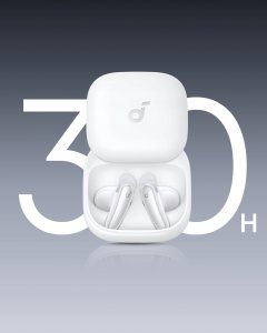 Słuchawki Anker ANKER Soundcore Liberty Buds white Bluetooth Semi In-Ears ANC Tłumaczenie na żywo Tryb przezroczystości Spatial Audio Wykrywanie noszenia 3