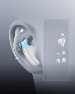 Słuchawki Anker ANKER Soundcore Liberty Buds white Bluetooth Semi In-Ears ANC Tłumaczenie na żywo Tryb przezroczystości Spatial Audio Wykrywanie noszenia 4