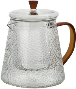 Czajnik 1 L ze szklanym filtrem Jack Amber 2