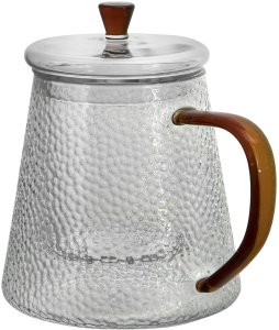 Czajnik 1 L ze szklanym filtrem Jack Amber 3