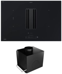 Płyta indukcyjna z okapem blatowym Auphoria Out 80.1 Black Mat (bez silnika) one size 9