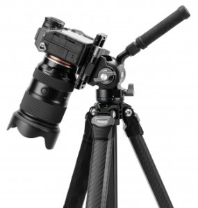 Statyw Fotopro Origin Plus Video z głowicą MH-6A Pro - szaro-czarny 252