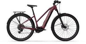 Rower elektryczny Airwheel Helkama SX rower elektryczny (19") 29" 10-biegowy czerwony żurawinowy 2