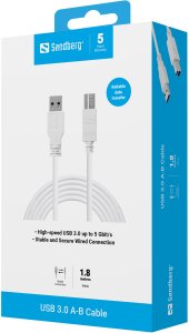 USB 3.0 A-B Cable 1.8 m 4