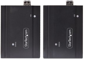 System przekazu sygnału AV STARTECH.COM DisplayPort KVM Extender przez włókno szklane 4K60Hz ekstender konsolowy 300m Multimode 4K KVM przedłużenie LWL 5