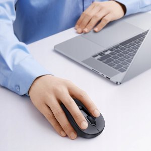 Mysz Baseus Mysz bezprzewodowa F02 Bluetooth - biała 3