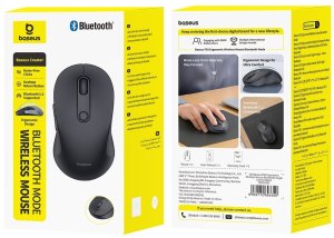 Mysz Baseus Mysz bezprzewodowa F02 Bluetooth - biała 7