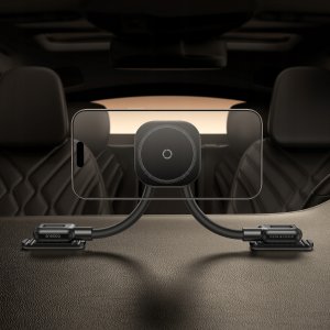 Baseus Uchwyt magnetyczny Baseus PrimeTrip C03s kompatybilny z MagSafe na deskę rozdzielczą przyklejany - czarny 5