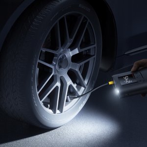 Kompresor bezprzewodowy Baseus GoTrip VA1 Super Mini z 3 końcówkami - czarny 11