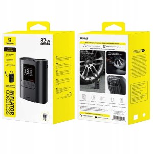 Kompresor bezprzewodowy Baseus GoTrip VA1 Super Mini z 3 końcówkami - czarny 13