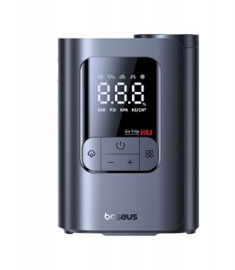 Kompresor bezprzewodowy Baseus GoTrip VA1 Super Mini z 3 końcówkami - czarny 2