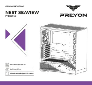 Obudowa PREYON Nest Seaview ARGB (PSV04B) 11