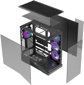 Obudowa PREYON Nest Seaview ARGB (PSV04B) 2