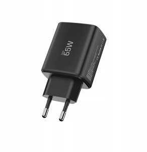 Ładowarka sieciowa Tech-Protect NCA65W-GAN USB-A, 2xUSB-C Network Charger PD 65W / QC3.0 Black 4